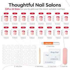 modelones hand holding a single nail to show scale and quick salon-style transformation