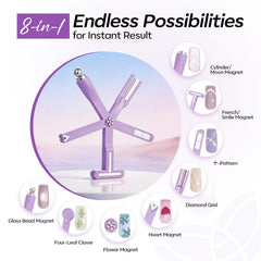 modelones wand in use under LED lamp speeding up curing process