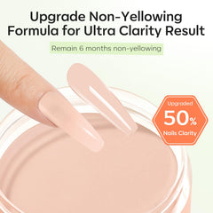 modelones open jar top view with visible cover nude powder for multiple manicure uses