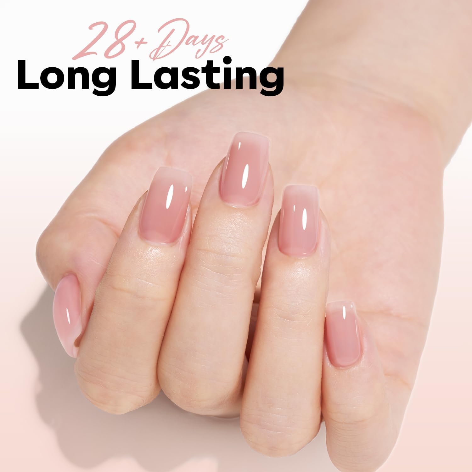 modelones close-up of glossy cured finish highlighting long-lasting shine