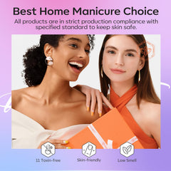 modelones ingredient label close-up highlighting 11 toxin-free formula benefit