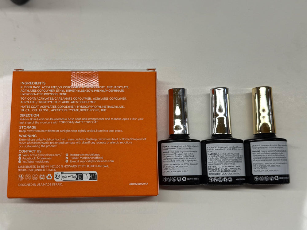 modelones in-home manicure scene showing easy DIY salon results