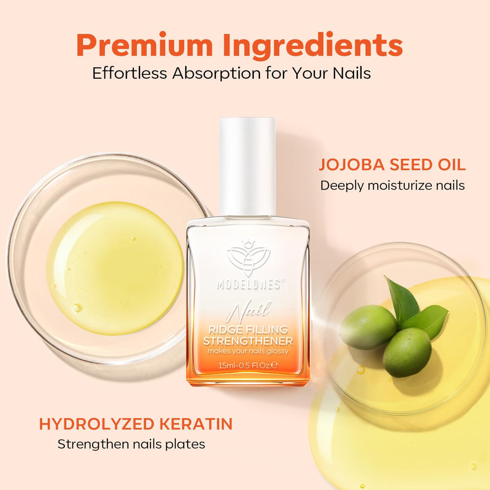 modelones lifestyle handshot with coffee showing natural polished look benefit