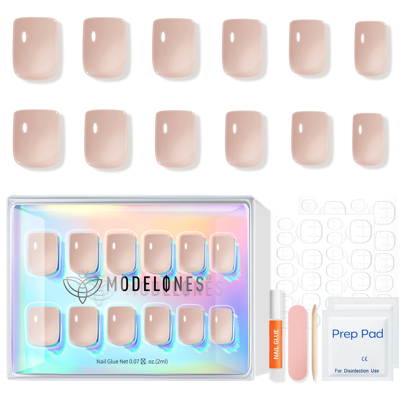 Modelones lifestyle handshot showing polished nude look ideal for everyday wear