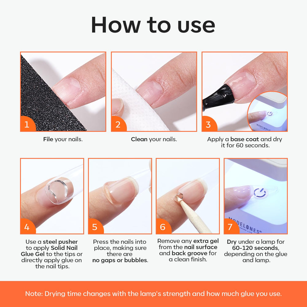 modelones manicure lifestyle scene displaying durable salon-quality results