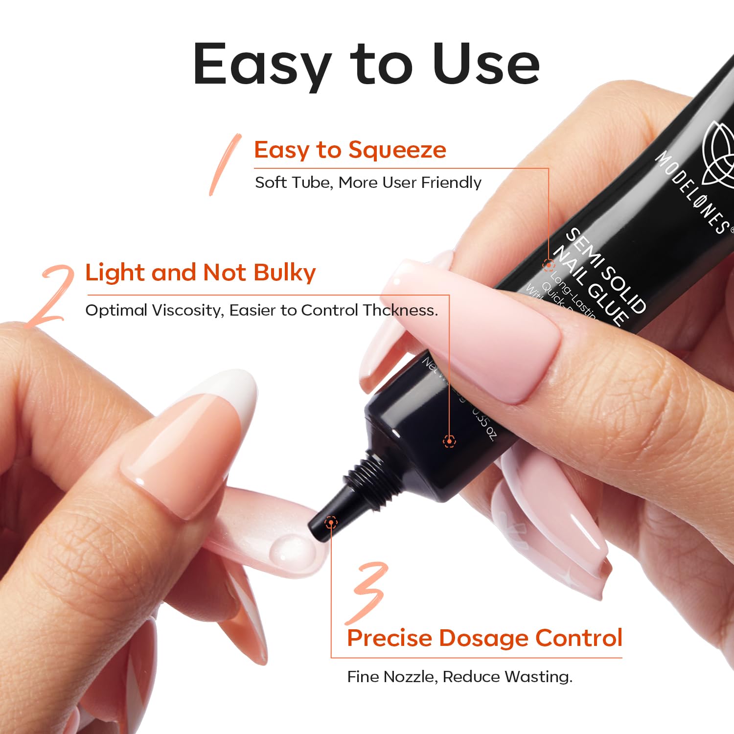 modelones at-home manicure scene highlighting fast salon-style results
