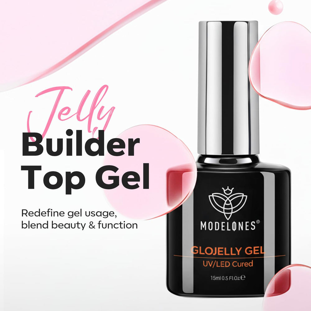 modelones manicure in lifestyle setting showing long-lasting shiny nails benefit