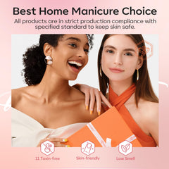 modelones lifestyle manicure shot showcasing salon-quality finish