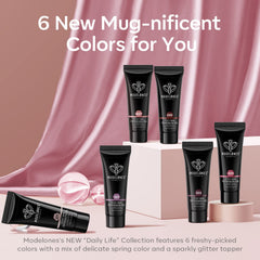modelones lifestyle salon setting with tools and gels illustrating at-home professional results