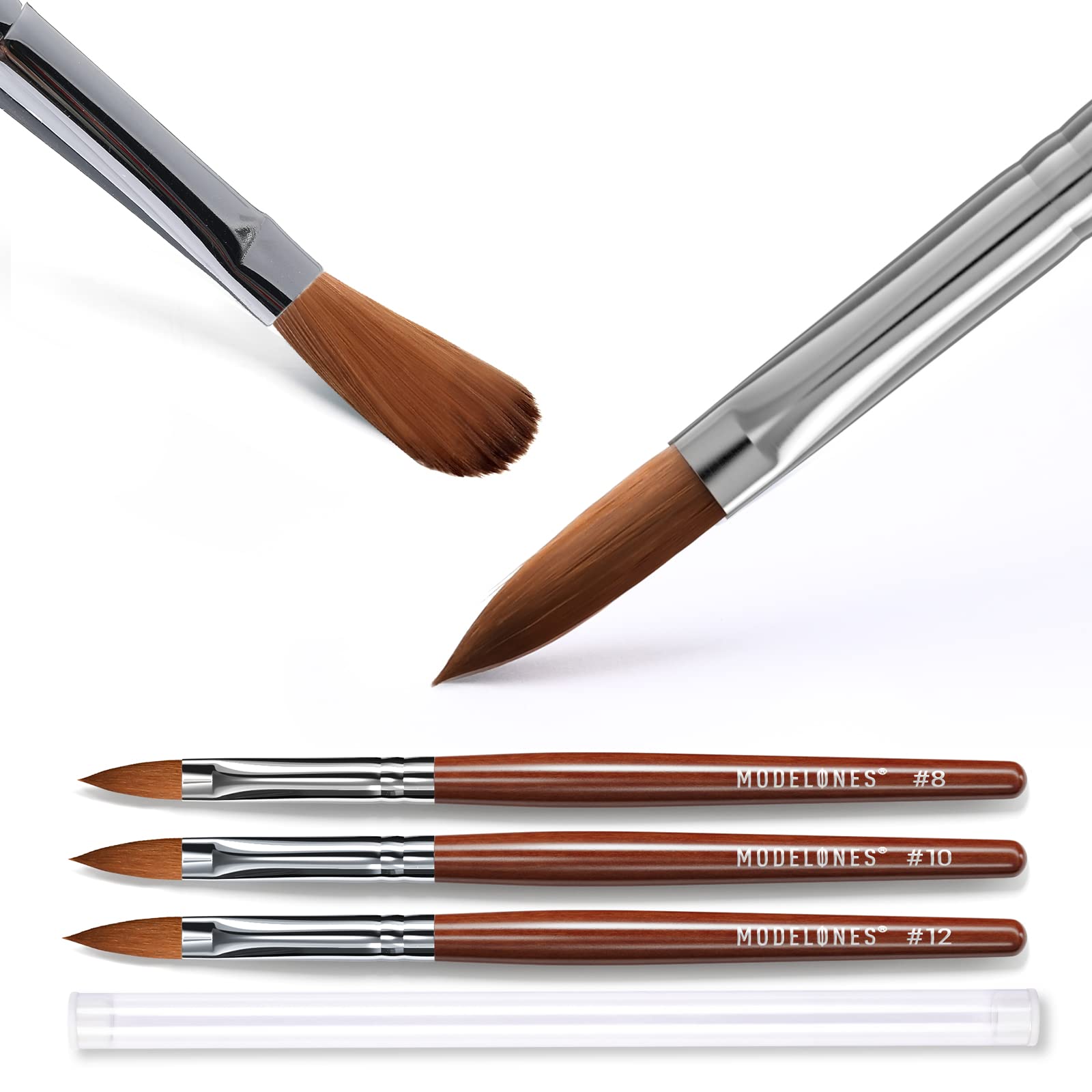 modelones lifestyle salon setup brushes ready for professional nail services