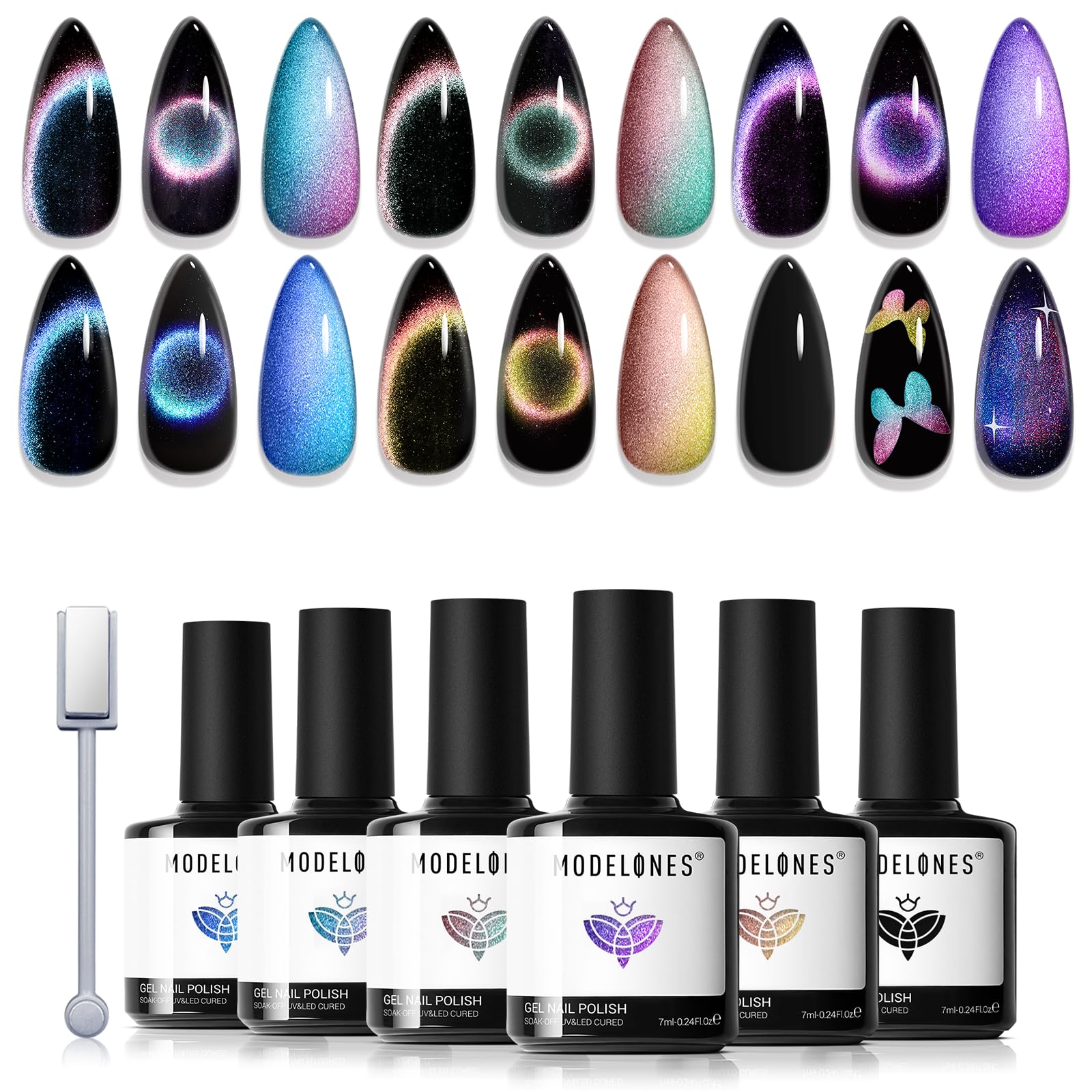 modelones lifestyle photo of dressed hands with nails, glamourous finished look benefit