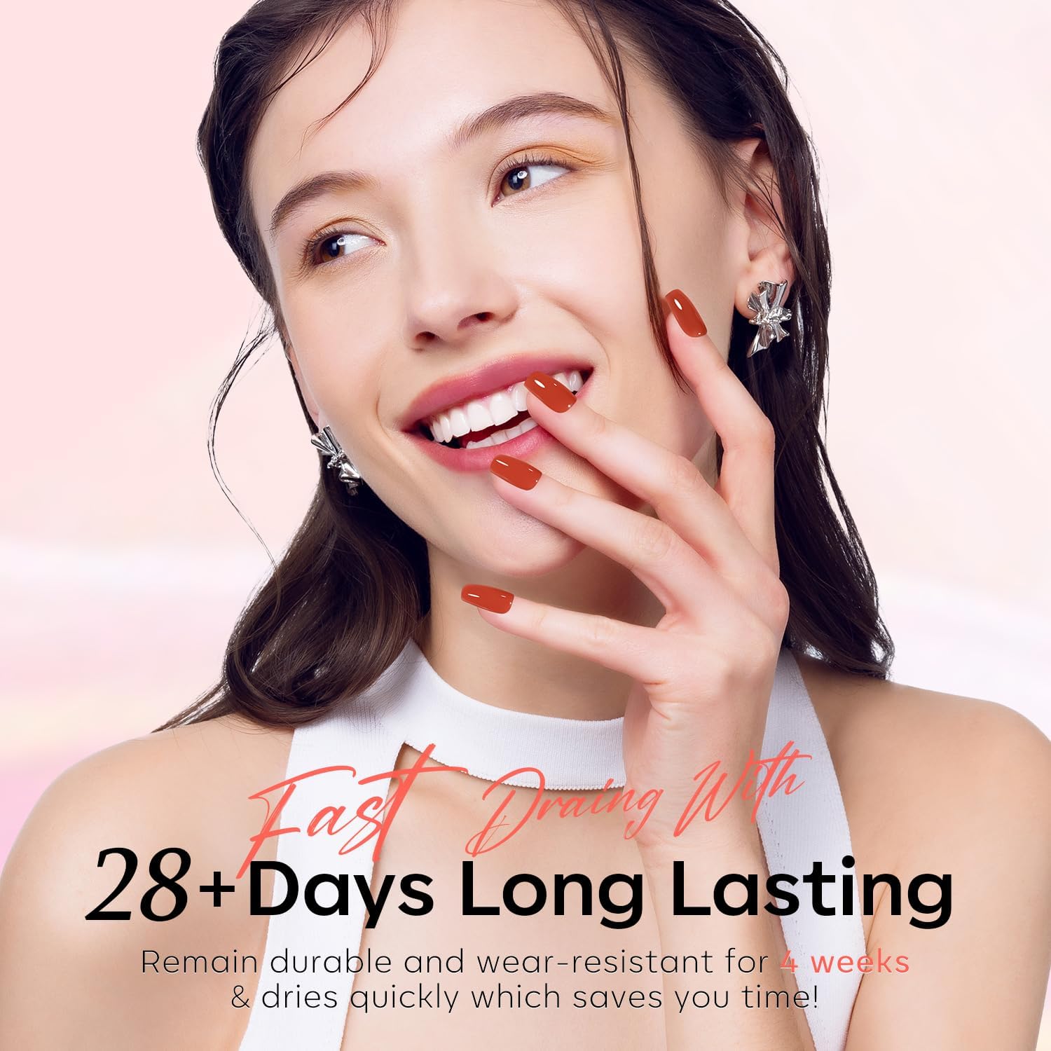modelones lifestyle shot of woman applying gel highlighting easy DIY benefit