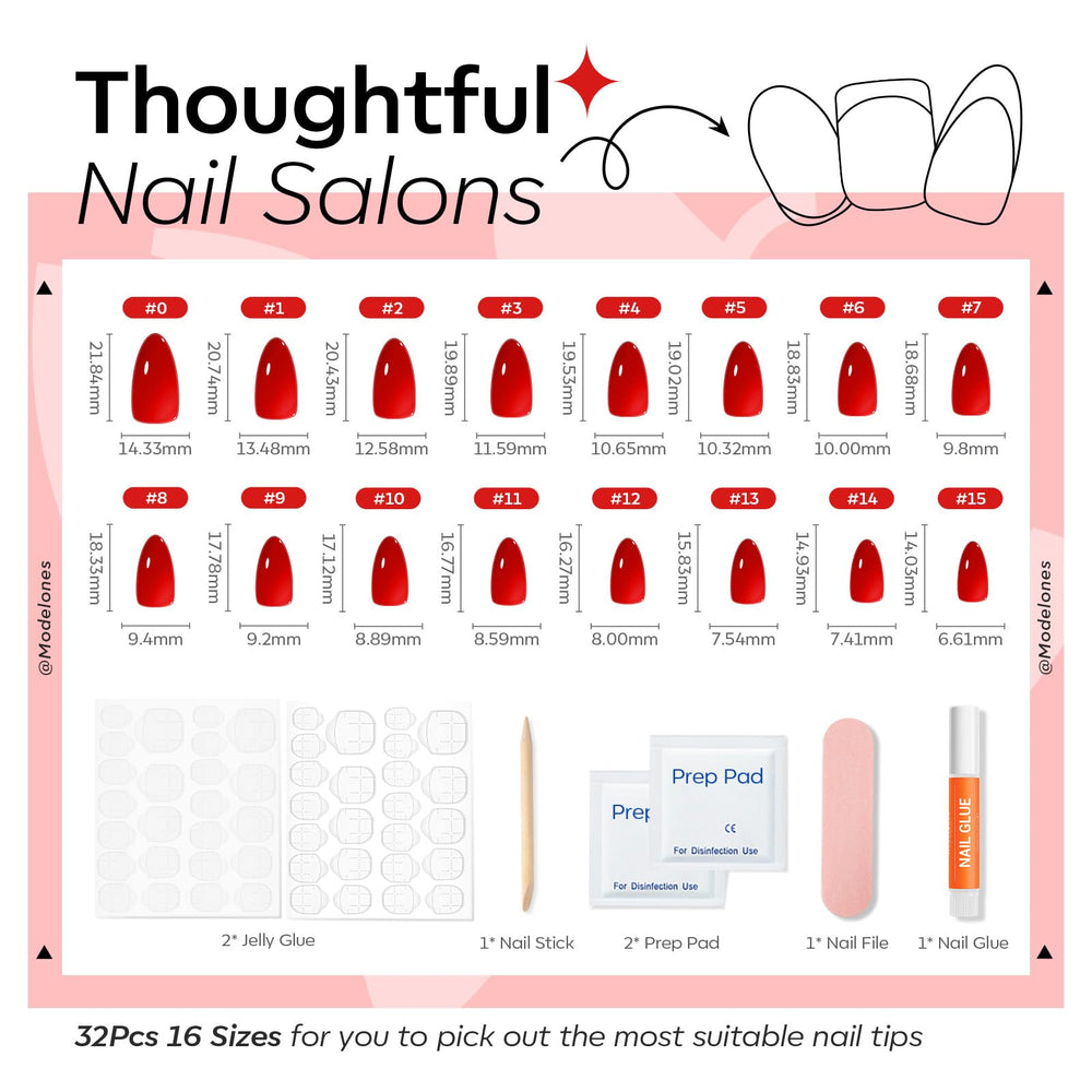 modelones lifestyle shot of woman wearing nails showcasing ready-to-wear style
