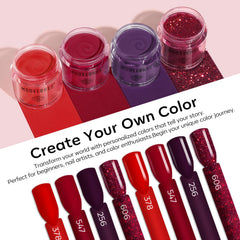 modelones liquid bottles arranged highlighting bond base activator top benefits