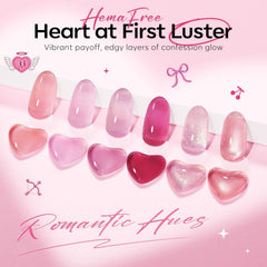 modelones love stickers detail showing heart decal accents for romantic nails