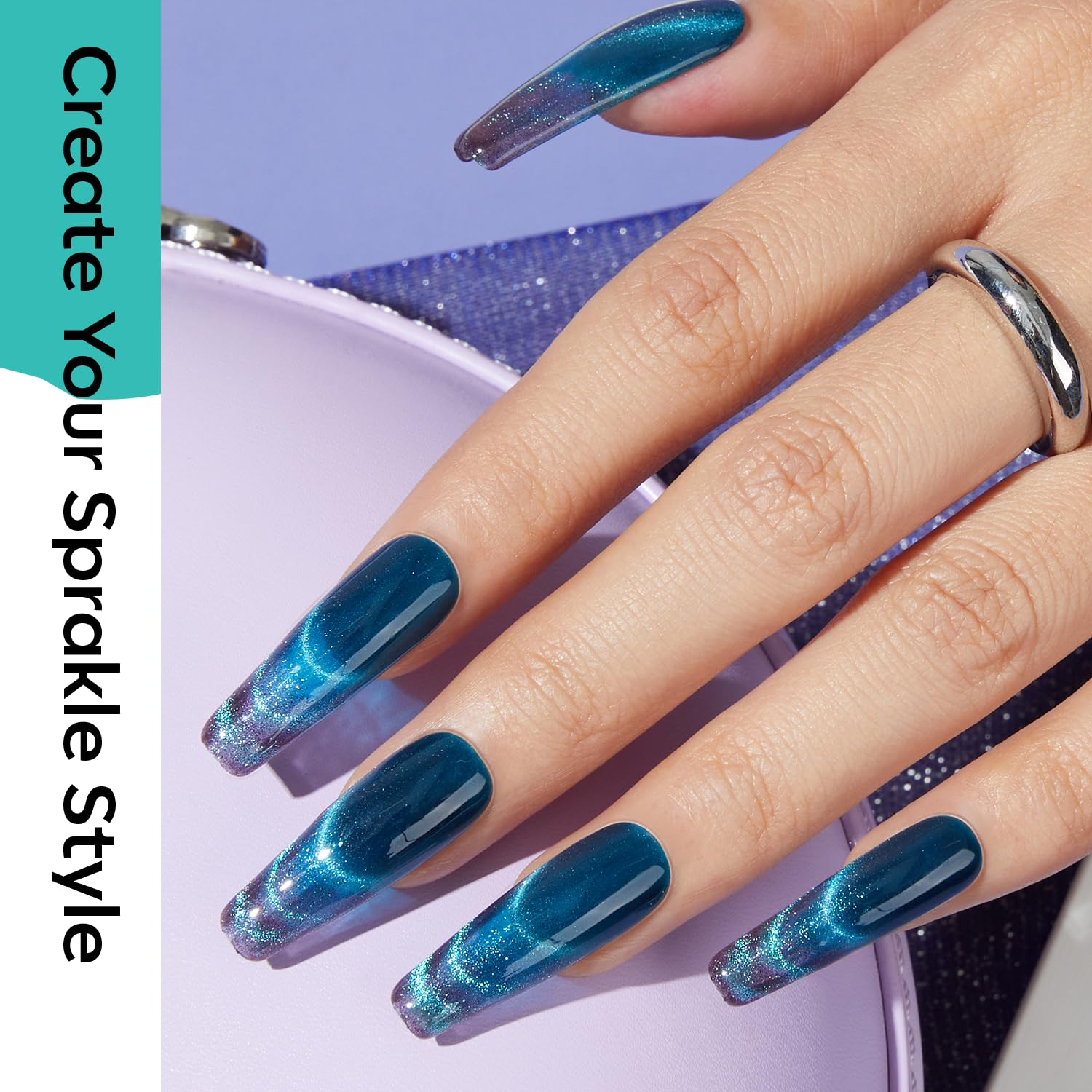 modelones magnet beside an open bottle highlighting magnet technique and creative control benefit