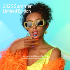modelones manicure in use bright neon nails for long-lasting color
