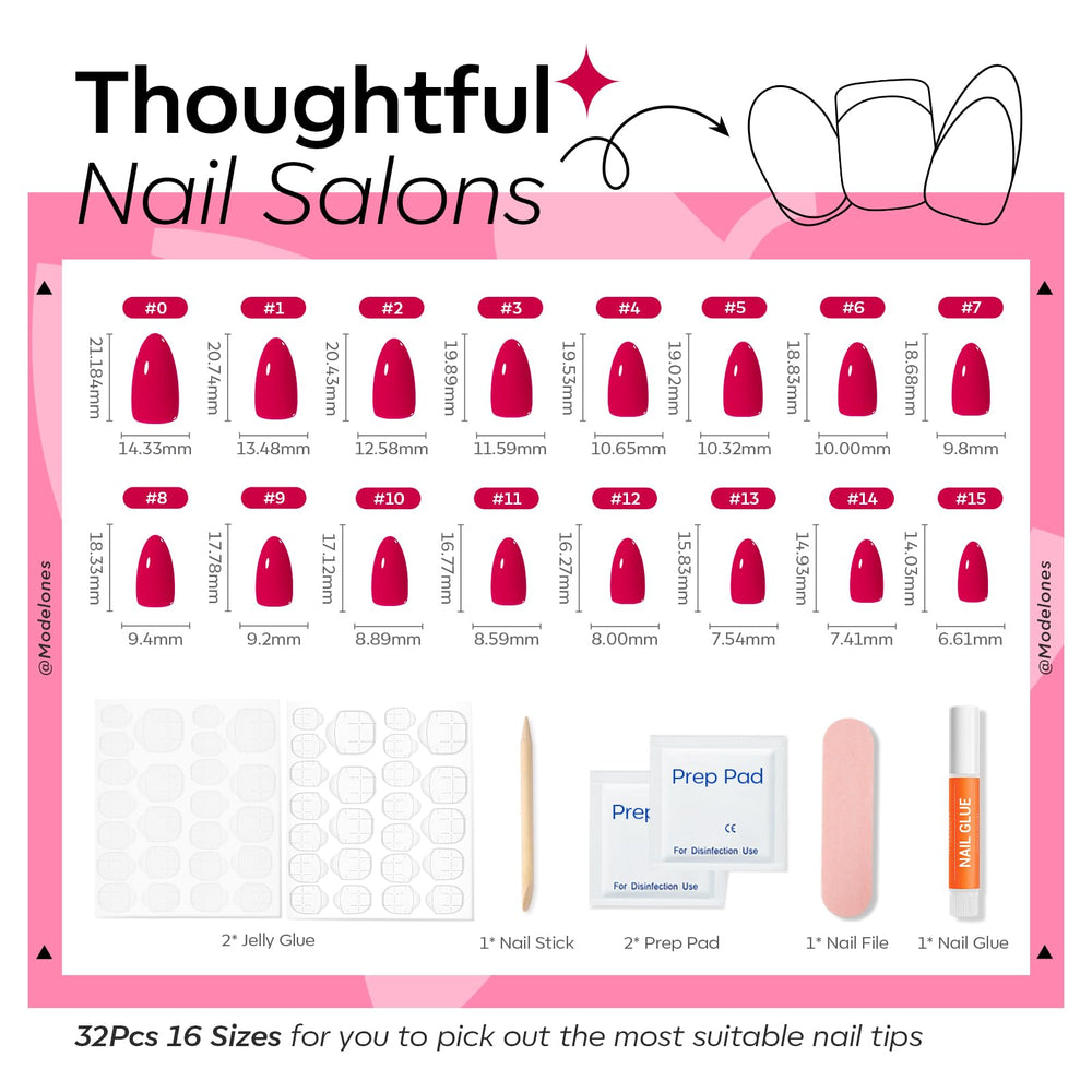 modelones mini file and cuticle stick detail for precise shaping and prep