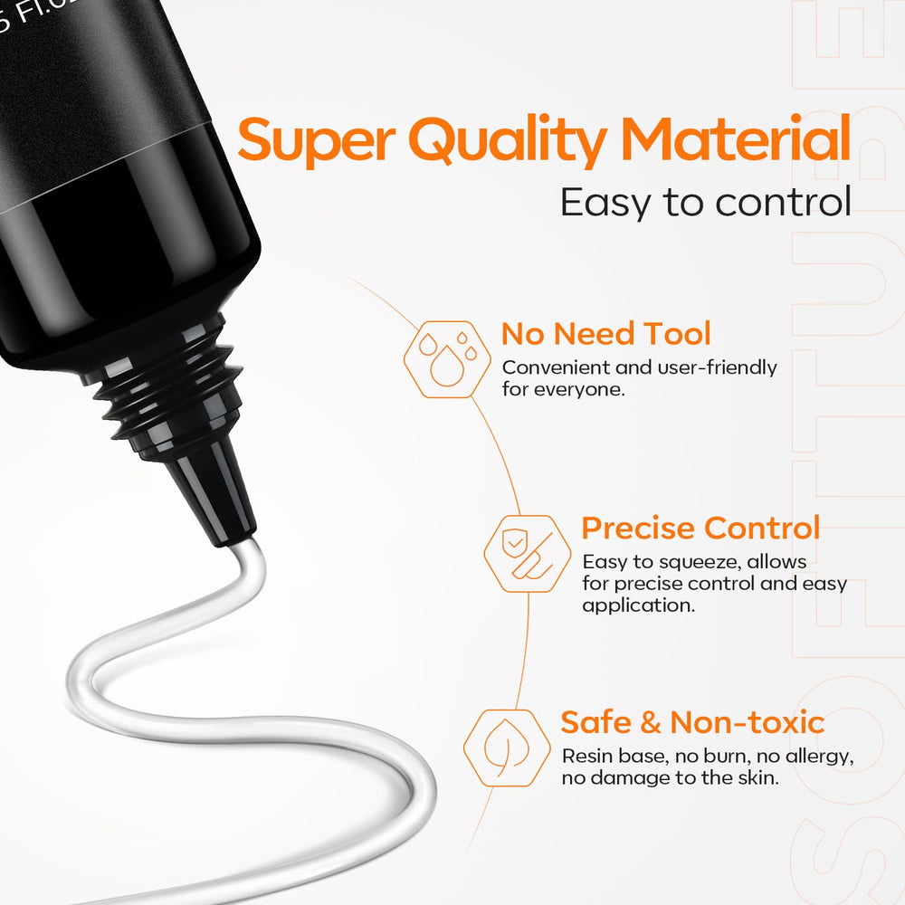 modelones gel holding rhinestone demonstrating secure adhesion benefit