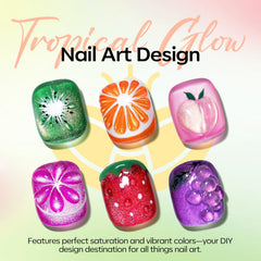 modelones nail in use showing cat eye effect on fingernail for salon-style results