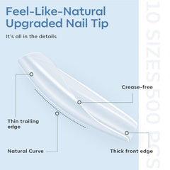 modelones nail tips clipper and file with tools for precise shaping and finish