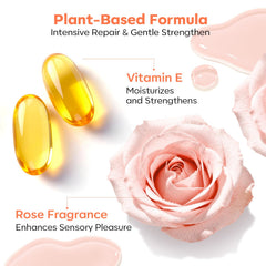 modelones oils and ingredients flatlay showing conditioning blend
