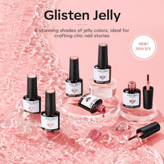 modelones soft ombré manicure demo showing layered translucent depth