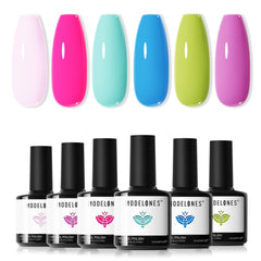 modelones open cap with brush showing texture and easy-glide application