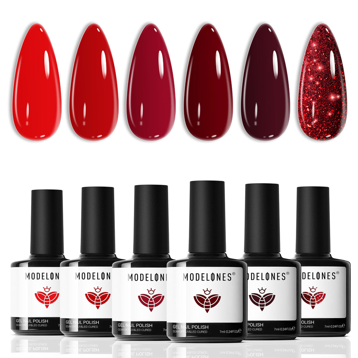 modelones packaging front showing six bottles and kit benefits