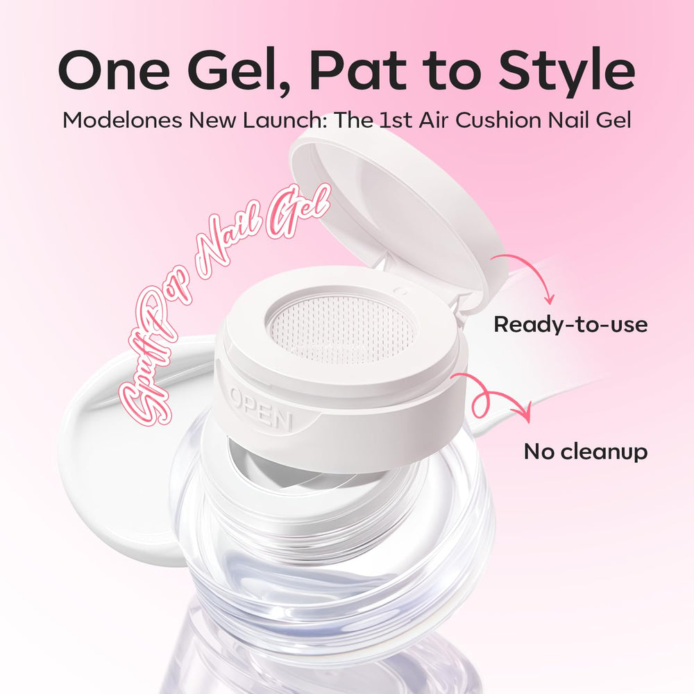 modelones pat gel close-up texture showing smooth consistency for precise blending