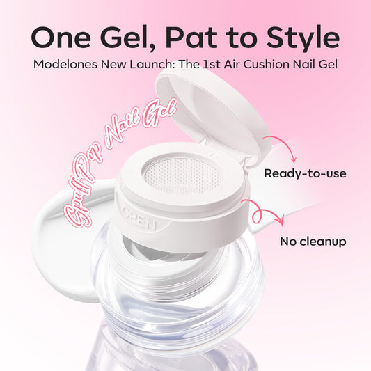 modelones pat gel close-up texture showing smooth consistency for precise blending