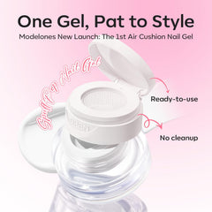 modelones pat gel close-up texture showing smooth consistency for precise blending