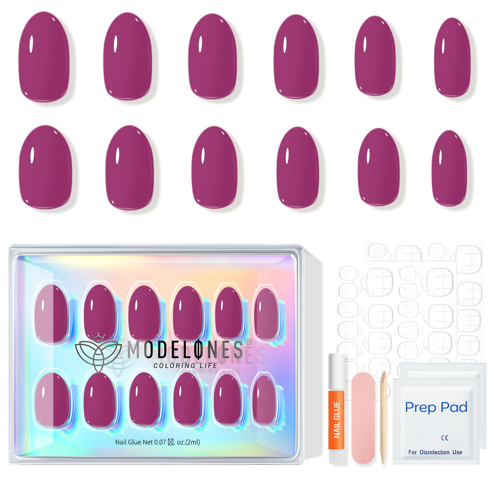 modelones lifestyle party look showcasing plum nails for events
