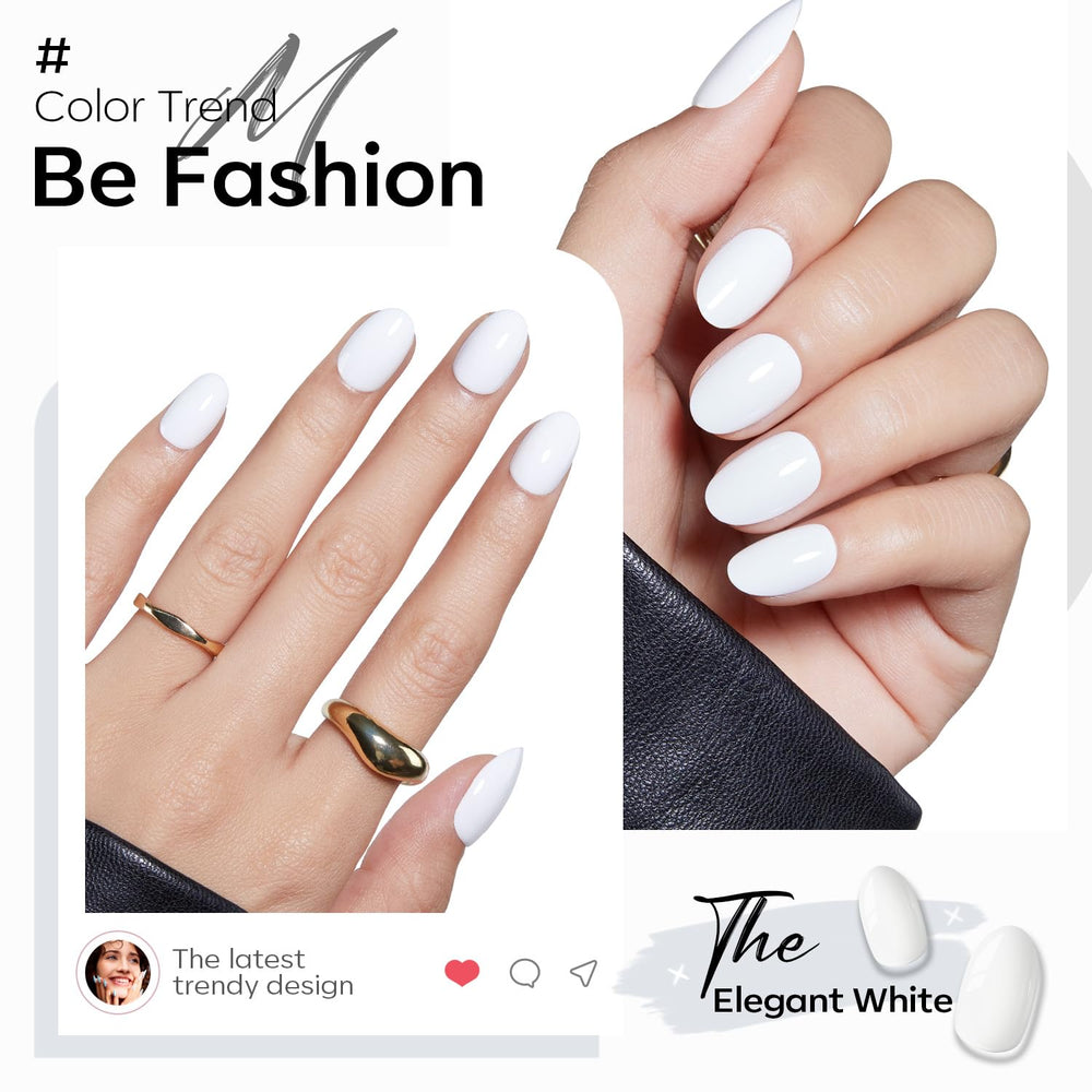 modelones press-on nail application hand shot demonstrating simple use