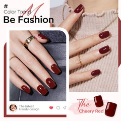 modelones nails in hand showing size scale and easy at-home application benefit
