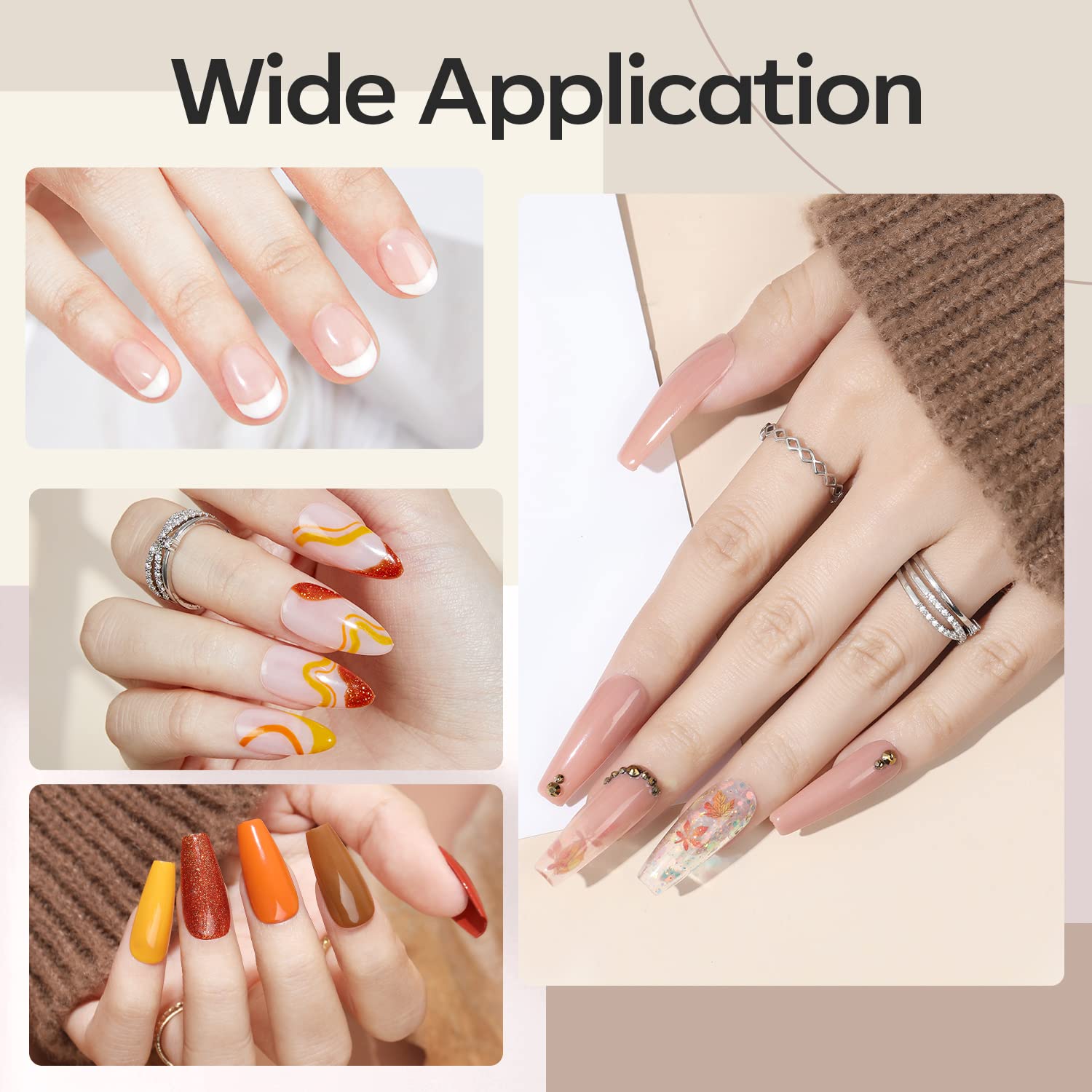 modelones securing rhinestones with gel adhesive for long wear