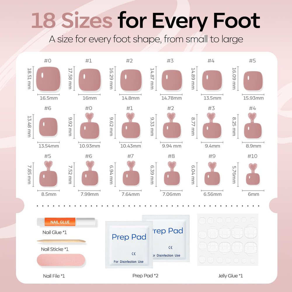 modelones glue and adhesive tabs beside nails, secure hold options