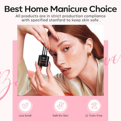 modelones salon application scene showing quick curing and professional use