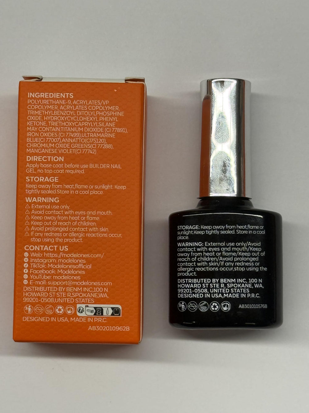 modelones salon setup with bottle visible for professional-ready results