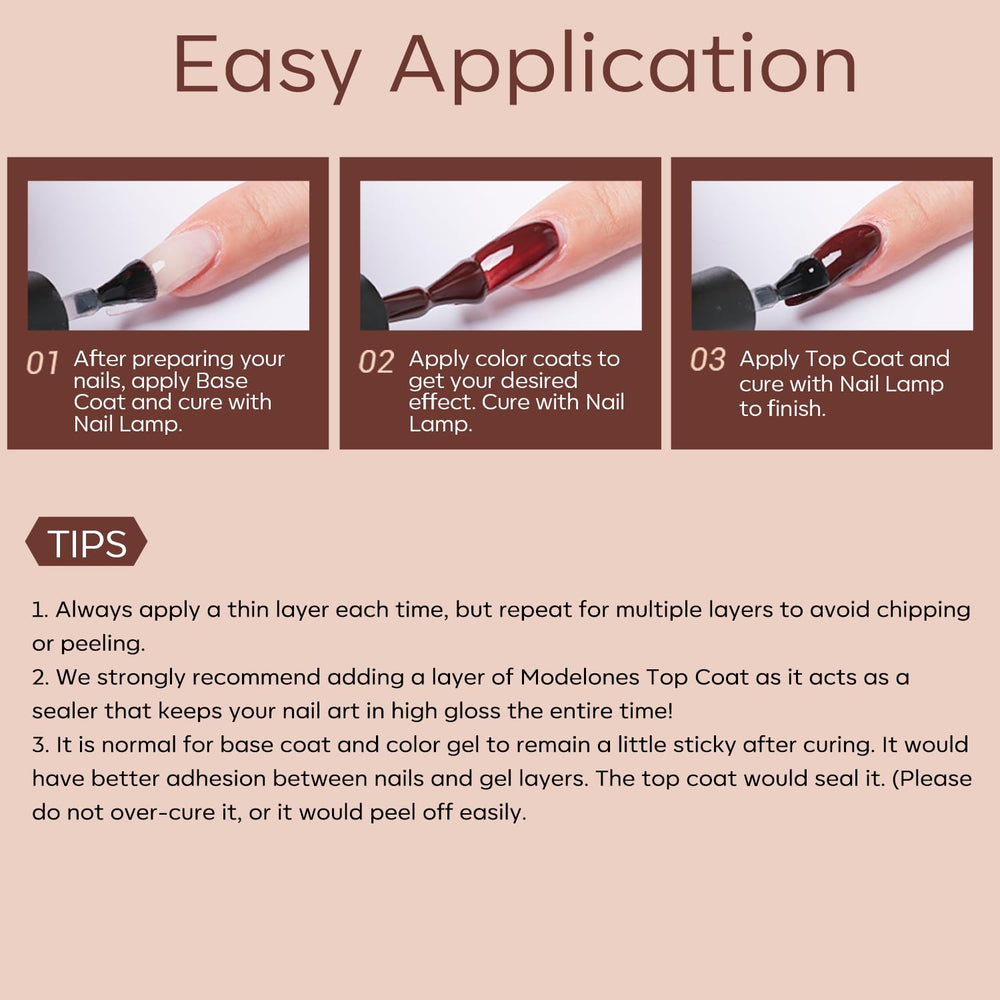 modelones scale comparison with hand beside bottles for size and usage perspective