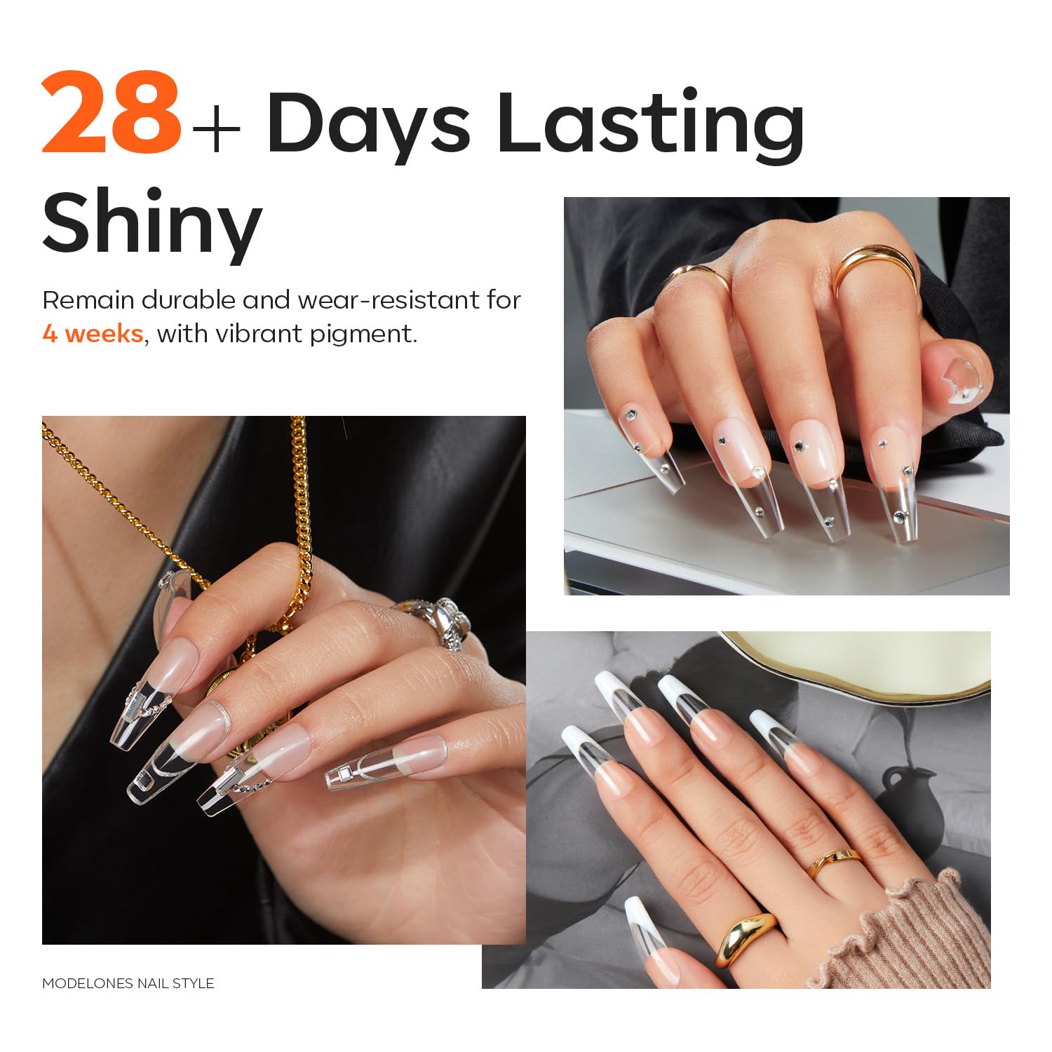 modelones sculpting gel with nail stick, precise shaping benefit