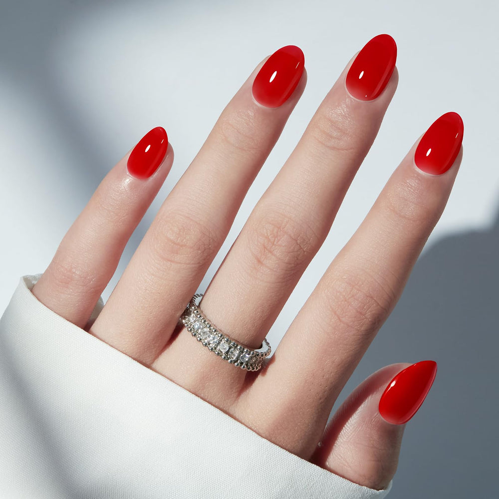 modelones sheer red top-down layout of 32pcs in 16 sizes for easy size selection