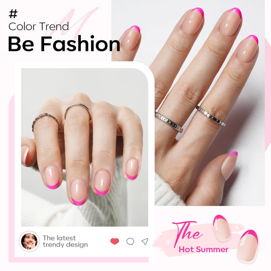 modelones close-up of nail surface texture highlighting durable smooth finish