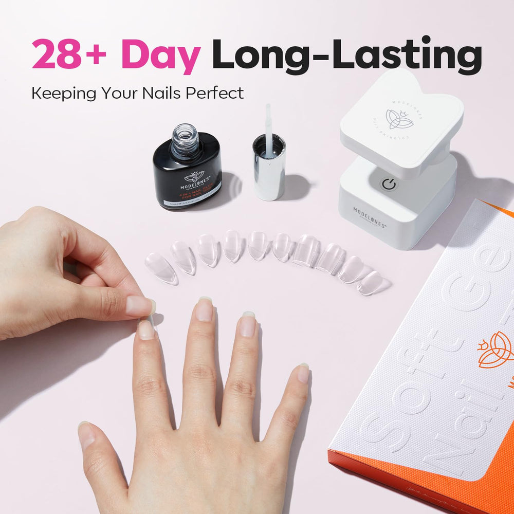 modelones short square tips displaying bold low-maintenance edge