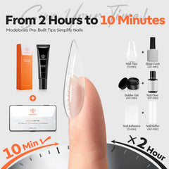 modelones size chart arrangement with numbered tips for accurate matching benefit