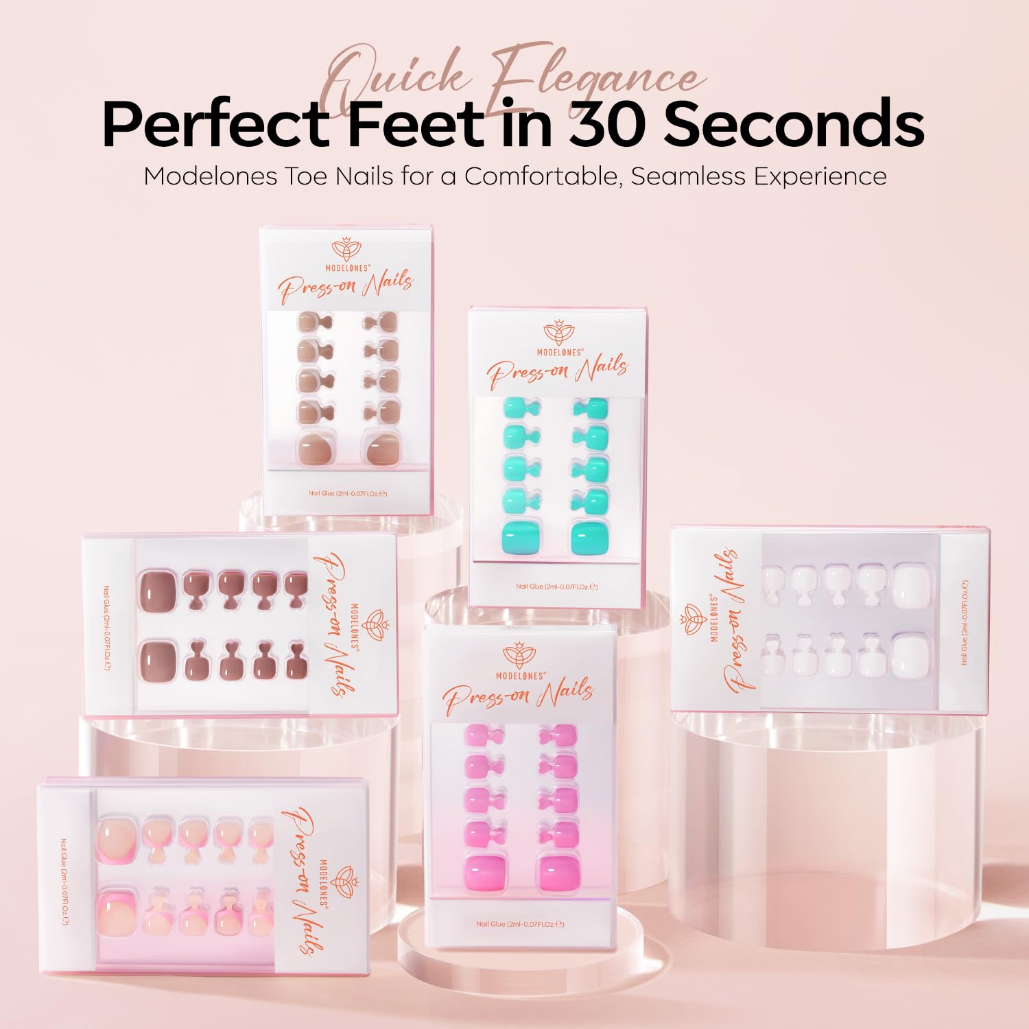 modelones size chart with 18 sizes for accurate toe fitting and comfort