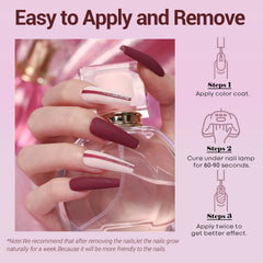 modelones bottle held in hand illustrating compact 0.24 oz size for travel convenience benefit