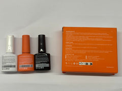 modelones bottles beside ruler showing compact travel-friendly size