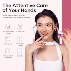 modelones powder pot held in hand to show 10g size and travel-friendly convenience
