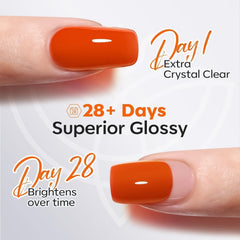 modelones bottle beside hand showing 15ml scale and salon-ready benefit